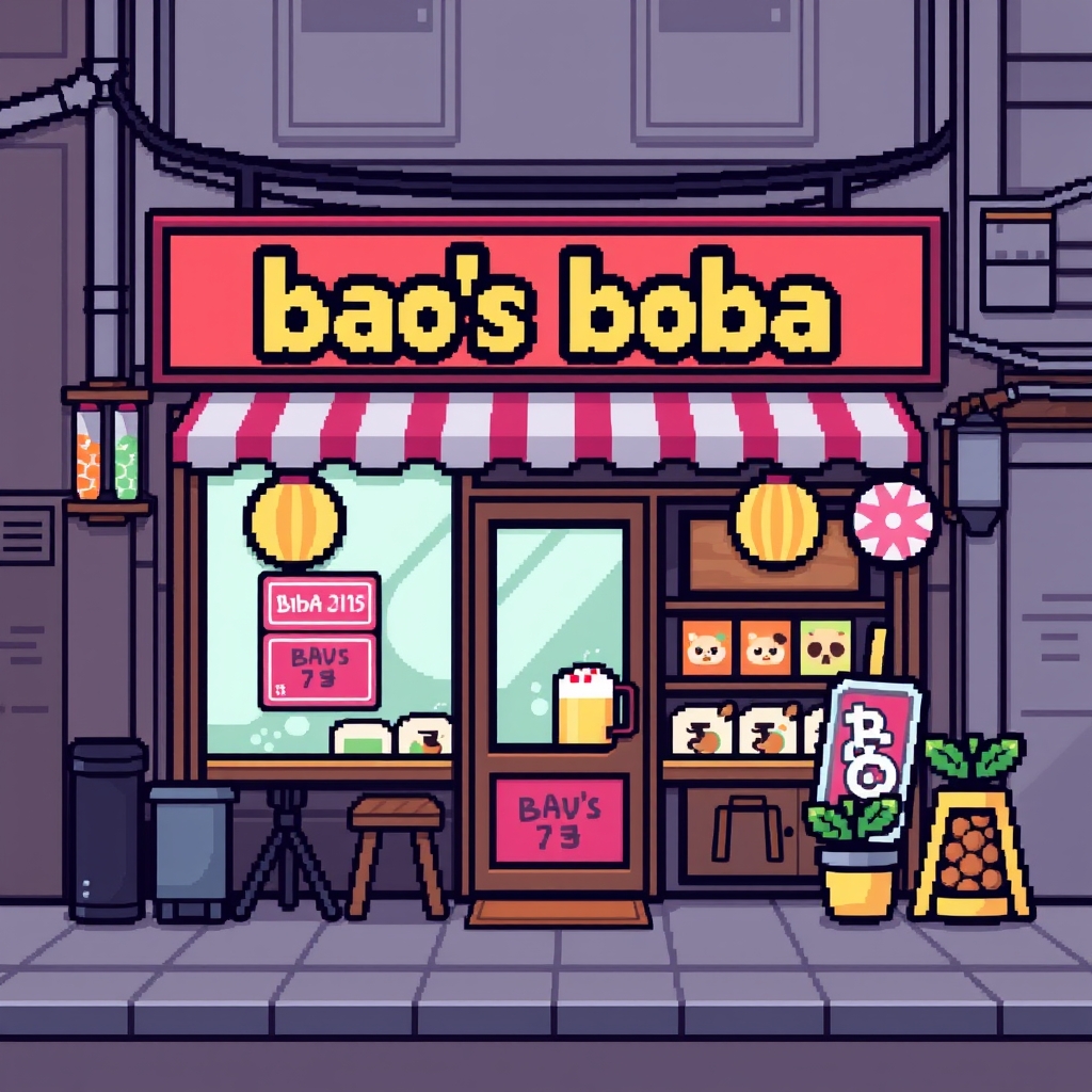 Bao’s Boba: A Fun Idle Game About Building a Bubble Tea Empire